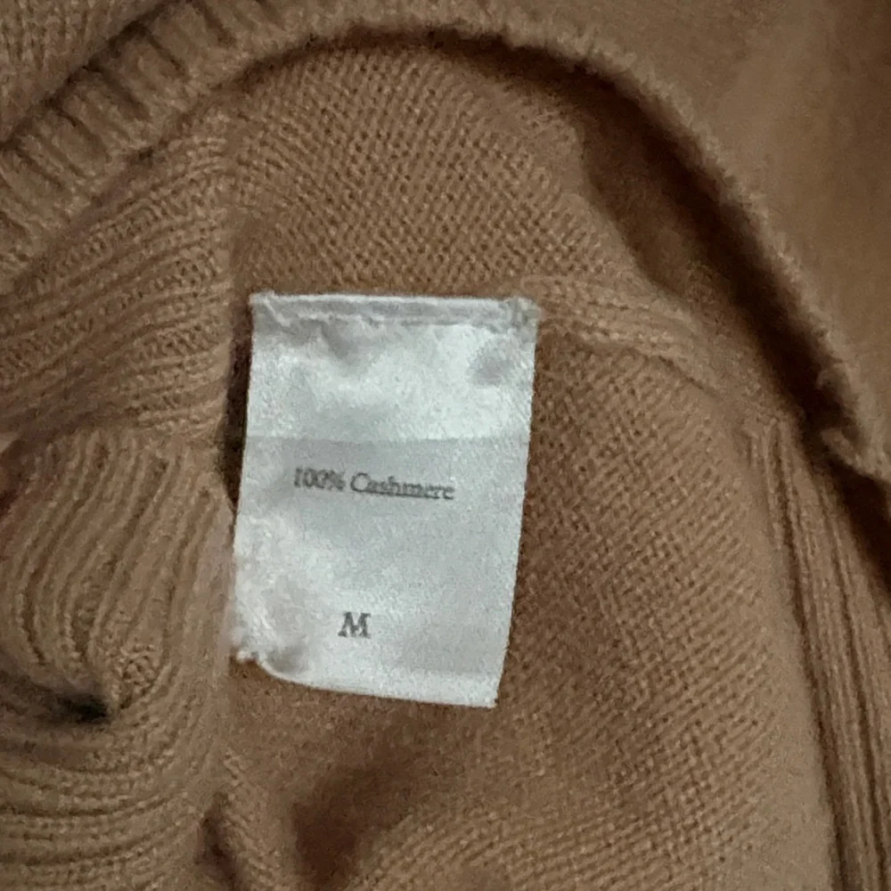 N PEAL Women’s Brown Long Sleeve 100% Cashmere Sweater, Fits XS/S - Picture 5 of 6
